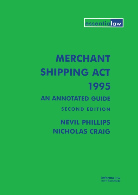 Merchant Shipping Act 1995: An Annotated Guide, PDF eBook
