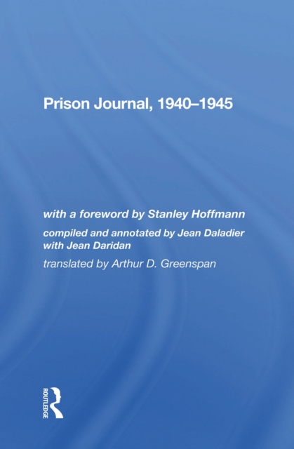 Prison Journal, 1940-1945, EPUB eBook