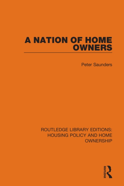 A Nation of Home Owners, EPUB eBook
