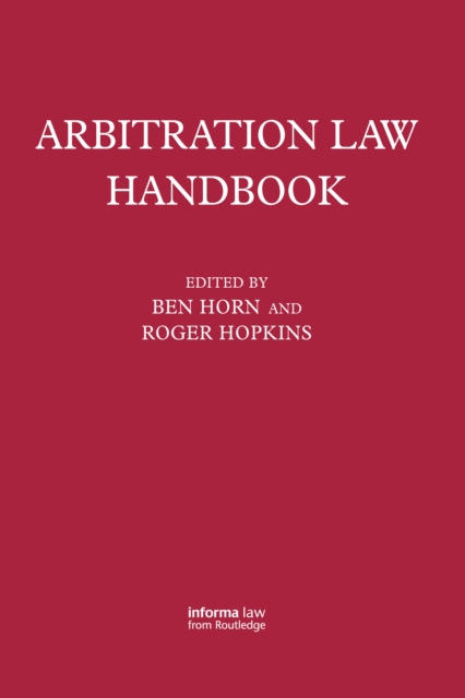 Arbitration Law Handbook, PDF eBook