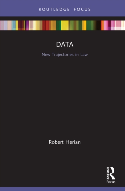 Data : New Trajectories in Law, PDF eBook