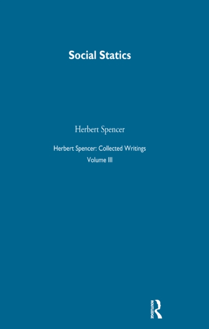 Herbert Spencer: Collected Writings, PDF eBook