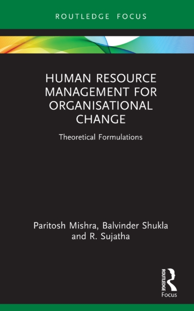 Human Resource Management for Organisational Change : Theoretical Formulations, PDF eBook