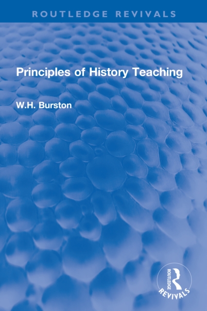 Principles of History Teaching, EPUB eBook