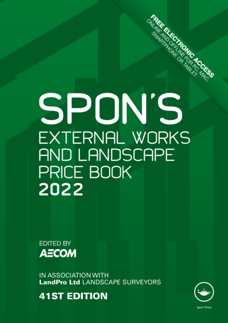 Spon's External Works and Landscape Price Book 2022, EPUB eBook