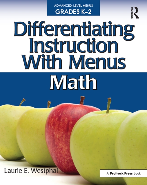 Differentiating Instruction With Menus : Math (Grades K-2), PDF eBook