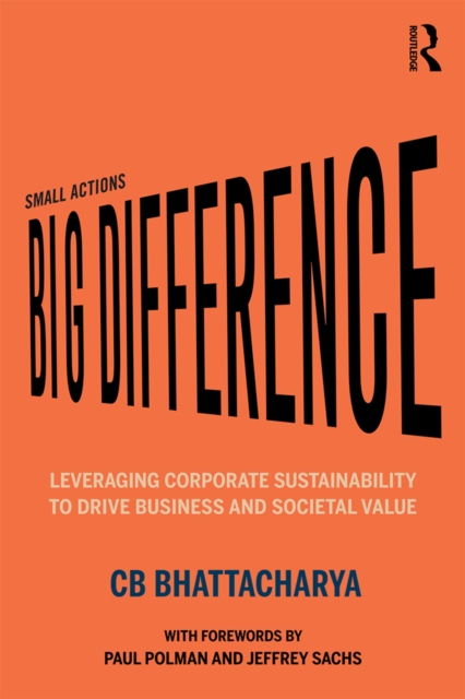 Small Actions, Big Difference : Leveraging Corporate Sustainability to Drive Business and Societal Value, EPUB eBook