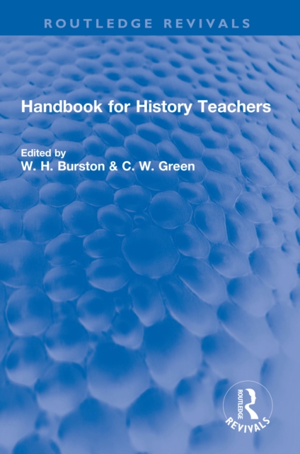 Handbook for History Teachers, EPUB eBook
