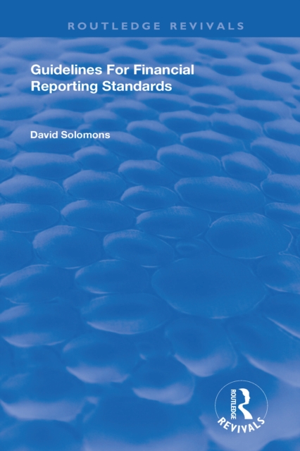Guidelines for Financial Reporting Standards, PDF eBook