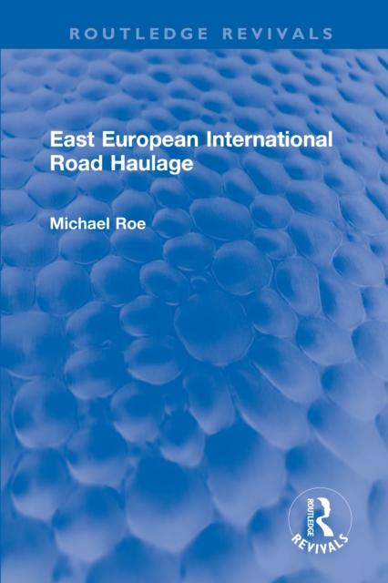 East European International Road Haulage, EPUB eBook