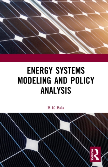 Energy Systems Modeling and Policy Analysis, EPUB eBook