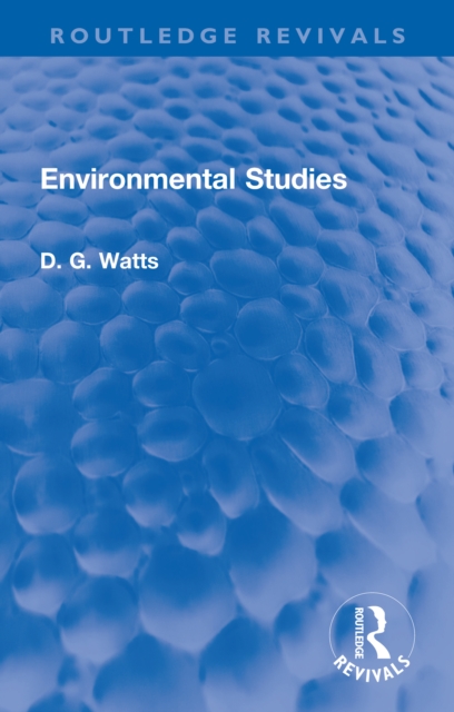 Environmental Studies, PDF eBook