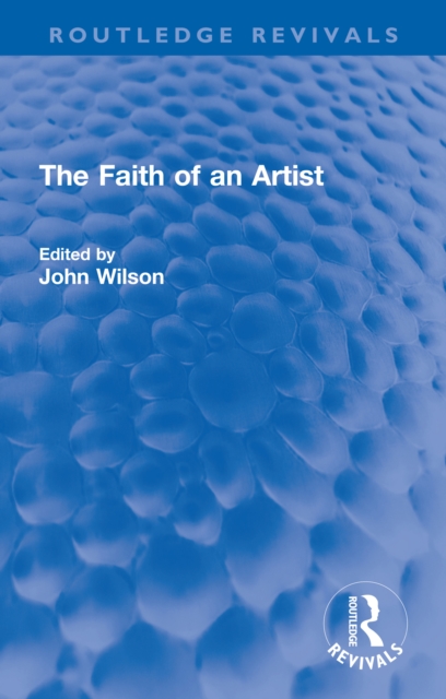 The Faith of an Artist, PDF eBook