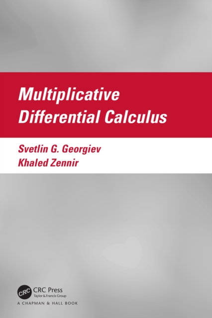 Multiplicative Differential Calculus, PDF eBook