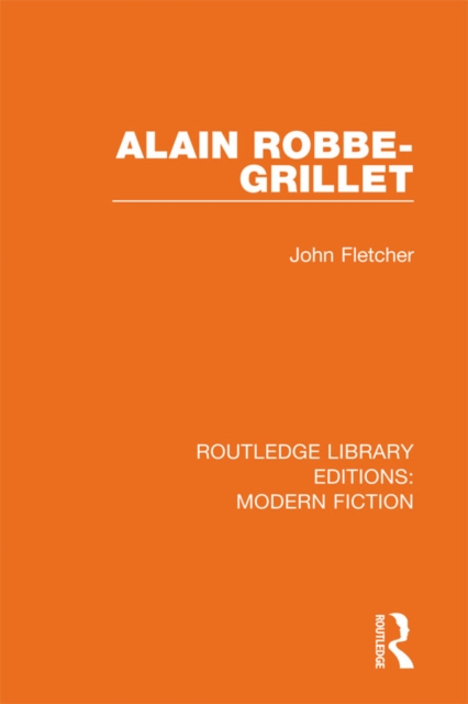 Alain Robbe-Grillet, EPUB eBook