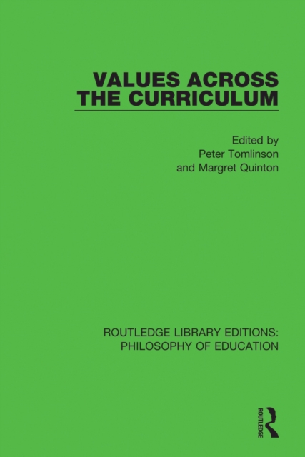 Values Across the Curriculum, EPUB eBook