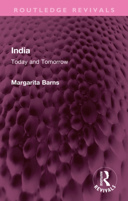 India : Today and Tomorrow, PDF eBook
