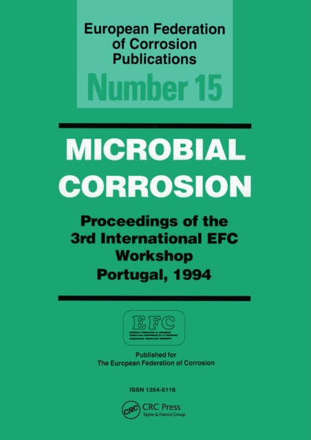 Microbially Corrosion : 3rd International Workshop : Papers, EPUB eBook