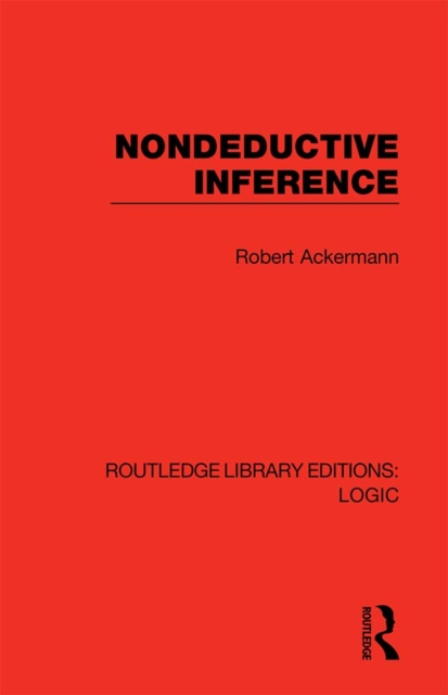 Nondeductive Inference, EPUB eBook