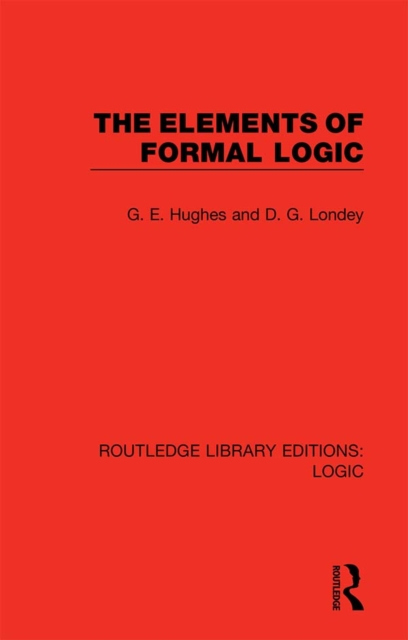 The Elements of Formal Logic, PDF eBook
