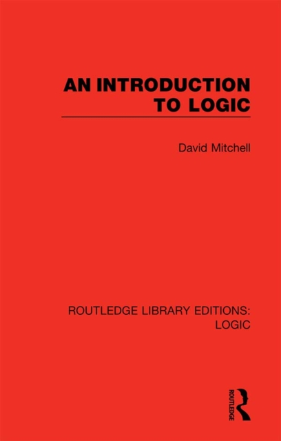 An Introduction to Logic, PDF eBook