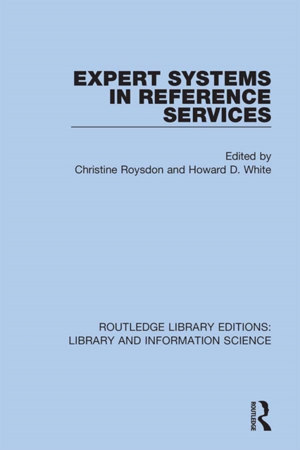 Expert Systems in Reference Services, EPUB eBook