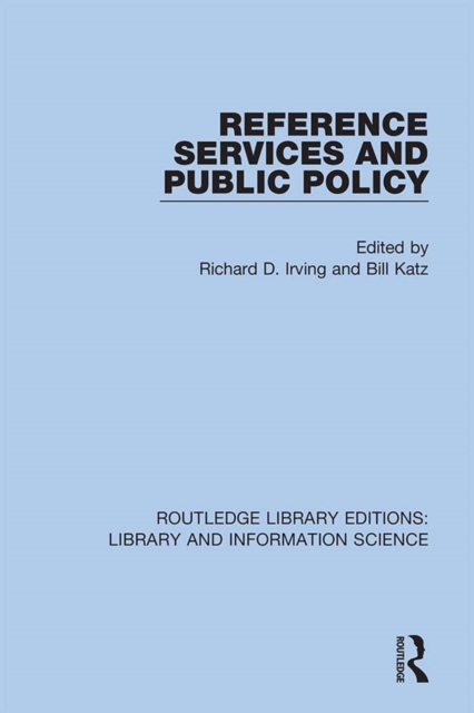 Reference Services and Public Policy, PDF eBook