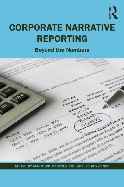 Corporate Narrative Reporting : Beyond the Numbers, PDF eBook