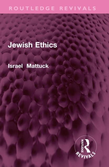 Jewish Ethics, PDF eBook