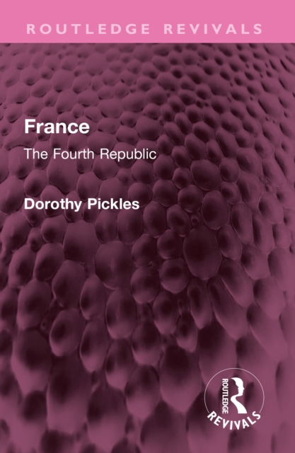 France : The Fourth Republic, EPUB eBook
