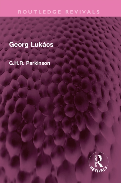 Georg Lukacs, EPUB eBook