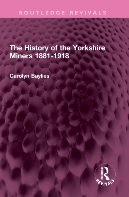 The History of the Yorkshire Miners 1881-1918, PDF eBook