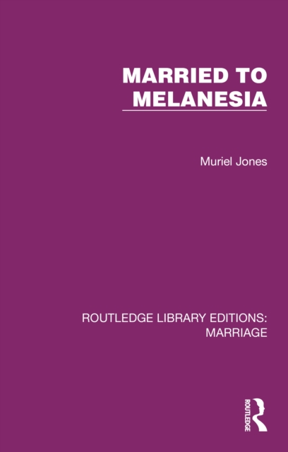 Married to Melanesia, PDF eBook