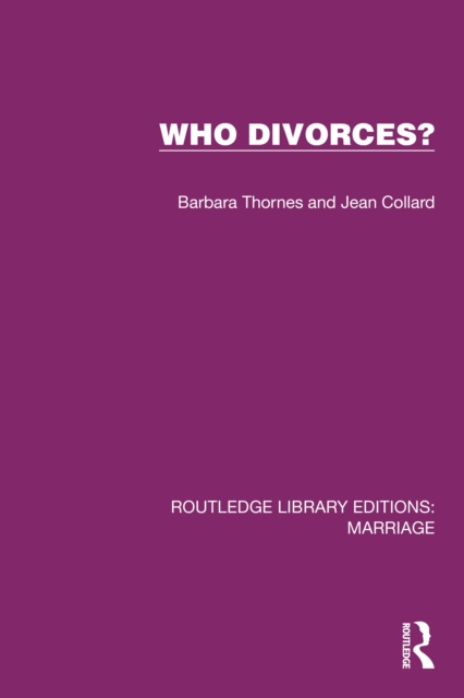 Who Divorces?, PDF eBook