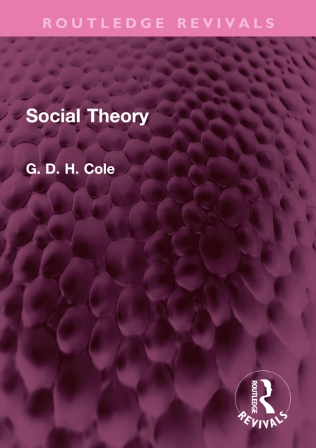 Social Theory, EPUB eBook