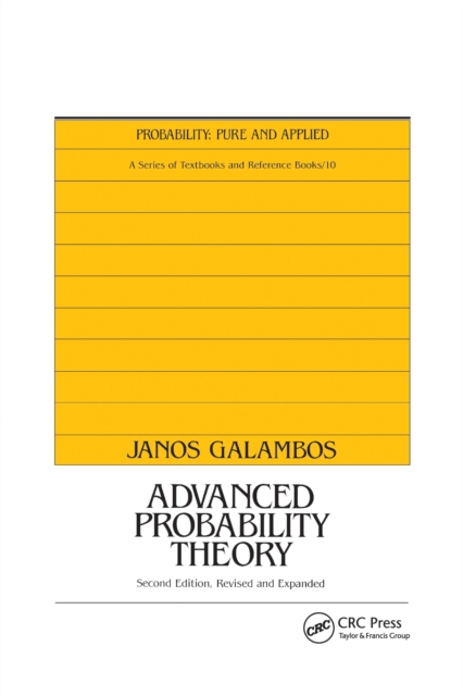 Advanced Probability Theory, Second Edition,, PDF eBook