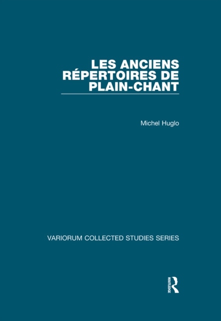 Les anciens repertoires de plain-chant, PDF eBook