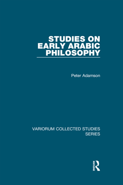 Studies on Early Arabic Philosophy, EPUB eBook