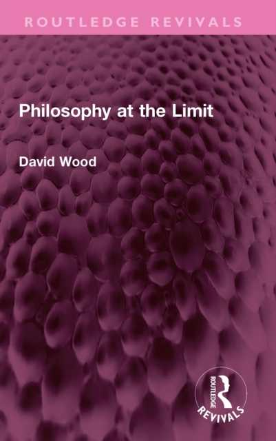 Philosophy at the Limit, PDF eBook