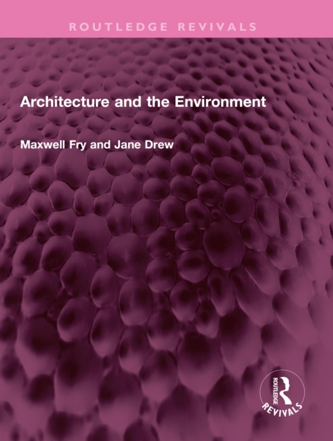 Architecture and the Environment, PDF eBook