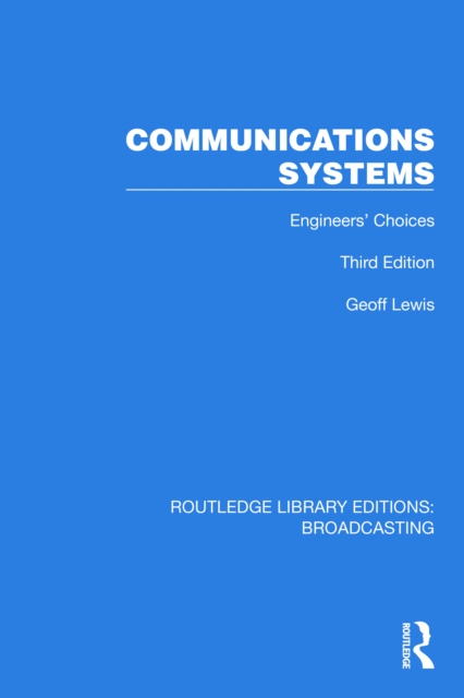 Communications Systems : Engineers' Choices, PDF eBook