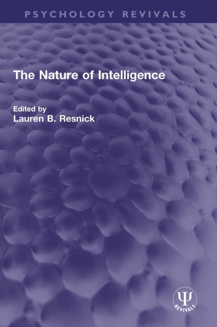 The Nature of Intelligence, PDF eBook