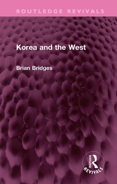 Korea and the West, PDF eBook