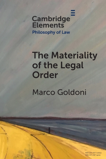 The Materiality of the Legal Order, Paperback / softback Book