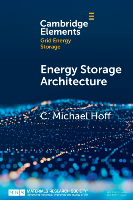 Energy Storage Architecture, Paperback / softback Book