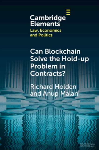 Can Blockchain Solve the Hold-up Problem in Contracts?, PDF eBook