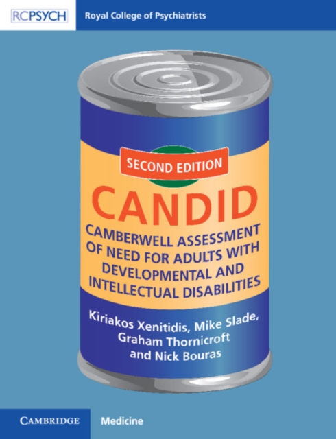 Camberwell Assessment of Need for Adults with Developmental and Intellectual Disabilities : CANDID, EPUB eBook