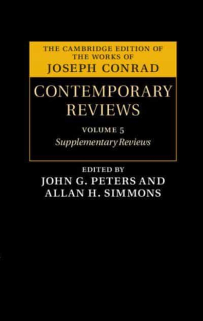 Joseph Conrad: Contemporary Reviews, Hardback Book