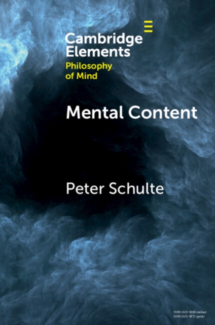 Mental Content, Paperback / softback Book