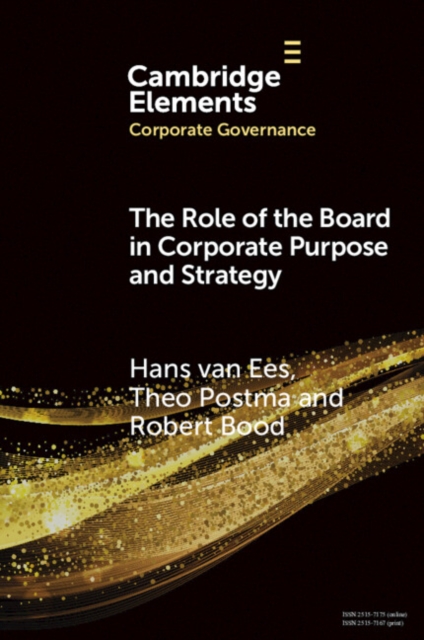 The Role of the Board in Corporate Purpose and Strategy, EPUB eBook